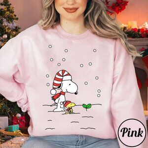Christmas Snoopy Merry Christmas Sweatshirt Holiday Fan Sweatshirt